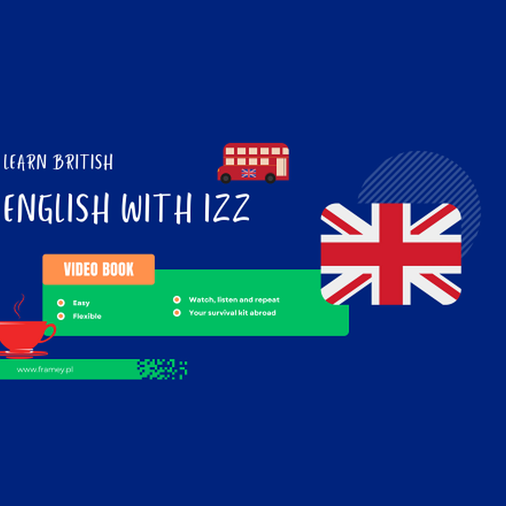 British ENGLISH WITH IZZ, lesson 1